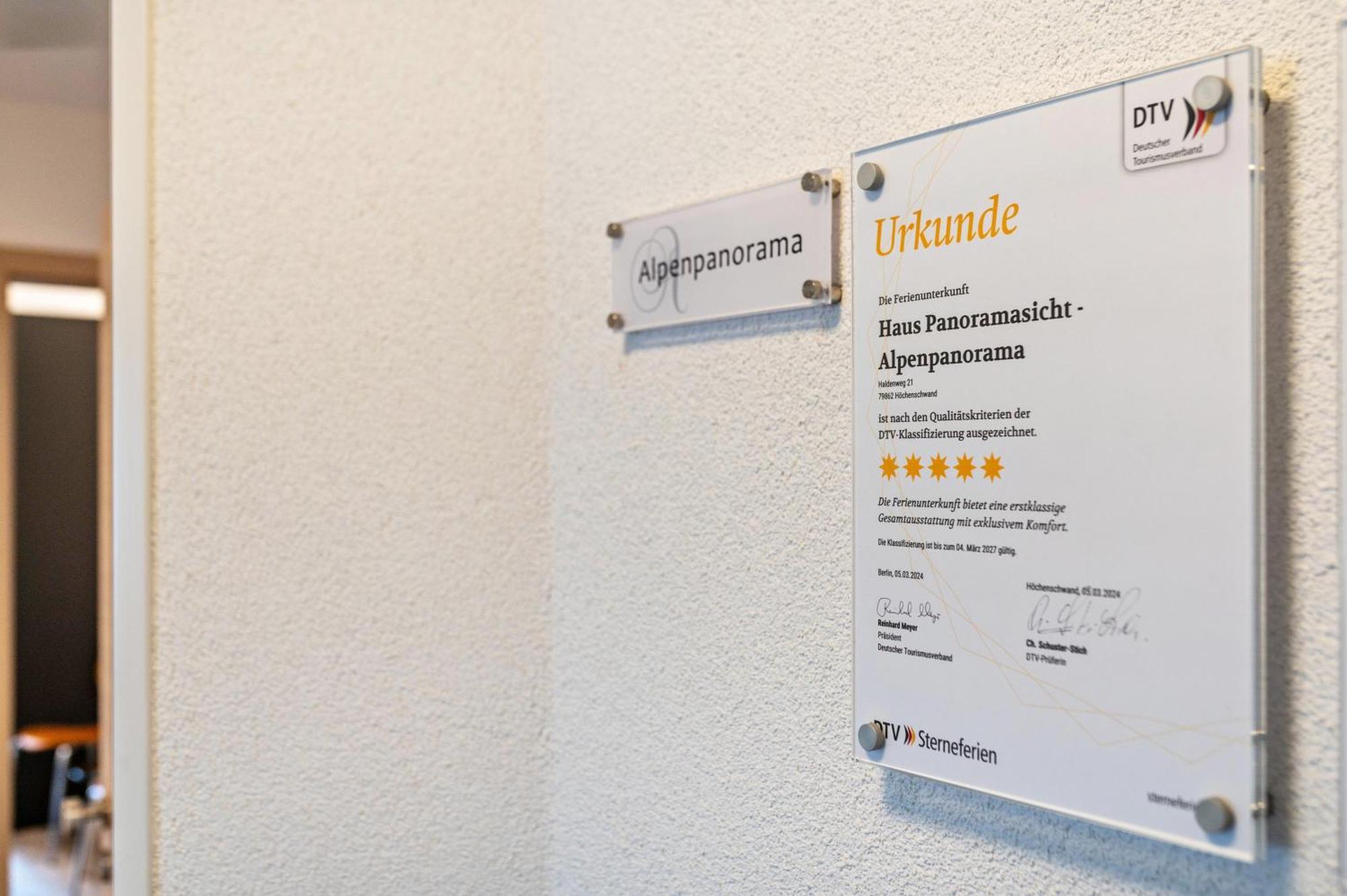 Apartamento Haus Panoramasicht Höchenschwand Exterior foto